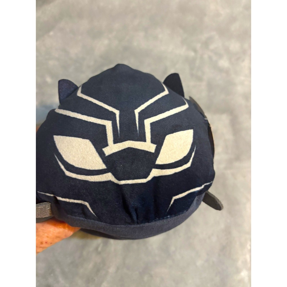 Tsum Tsum Marvel Black Panther Plush, Black/Gray w/ Tag (2016)